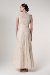 Thirza Sheer Bliss Embellished Maxi Dress