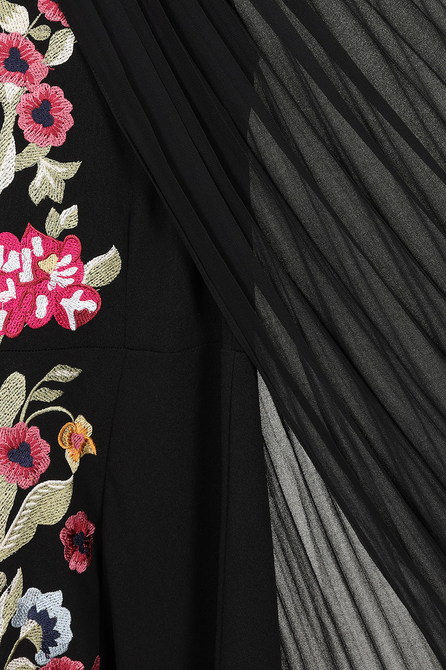Black Floral Embroidered Chiffon Maxi Dress Floral Maxi Dress Black Lace Embroidered Dress Ladies Dresses Black Floral Embroidered Chiffon Maxi Dress Floral Maxi Dress Black Lace Embroidered Dress Ladies Dresses