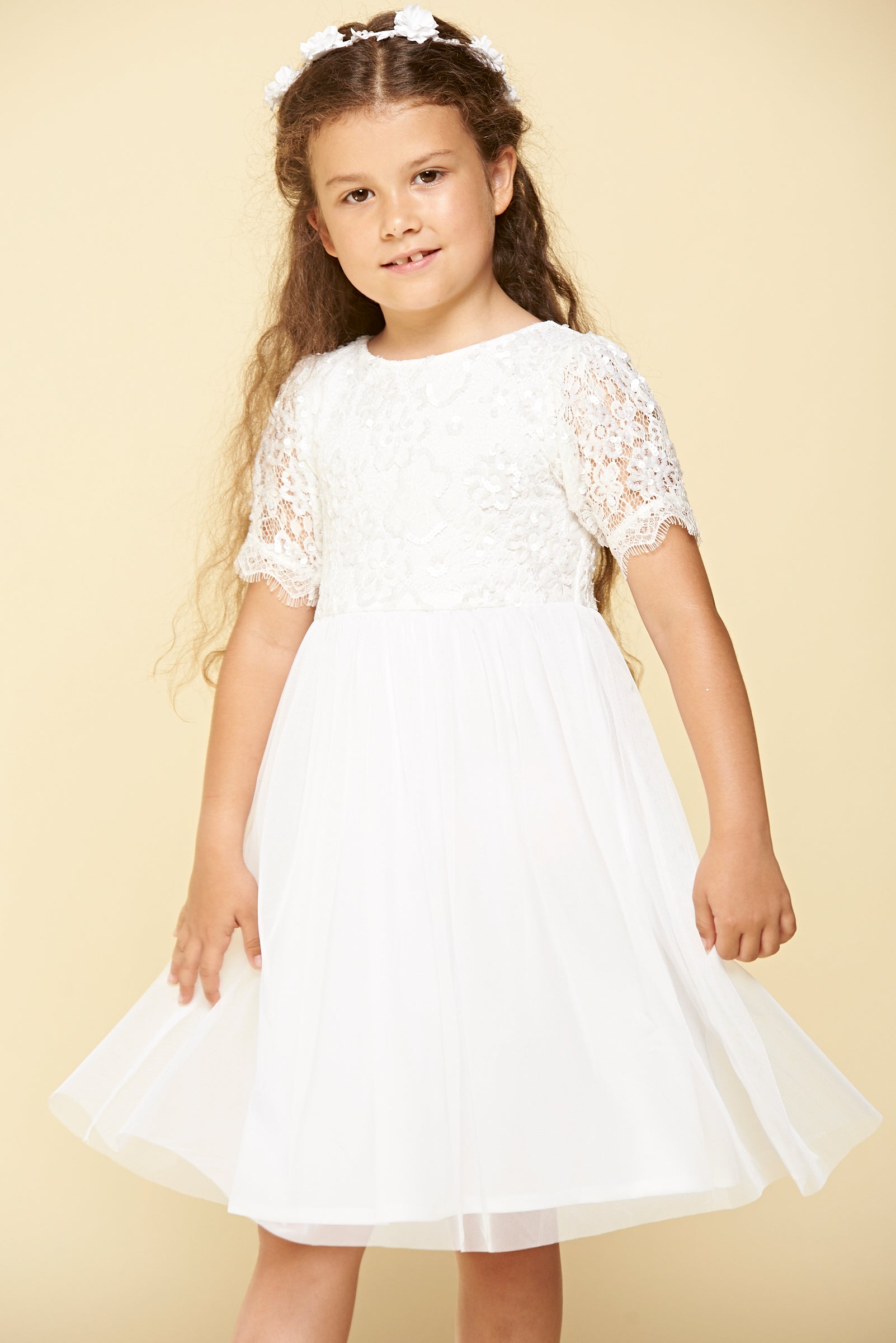 Reese Sequin and Lace Dress Frock and Frill Reese Sequin and Lace Dress Frock and Frill