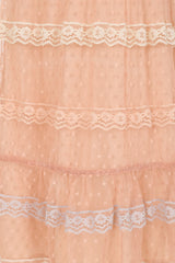 Corabelle Ruffled Lace Dress