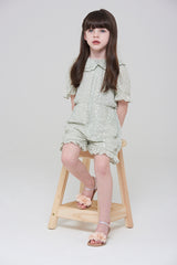 Maddie Playsuit with Frill Collar