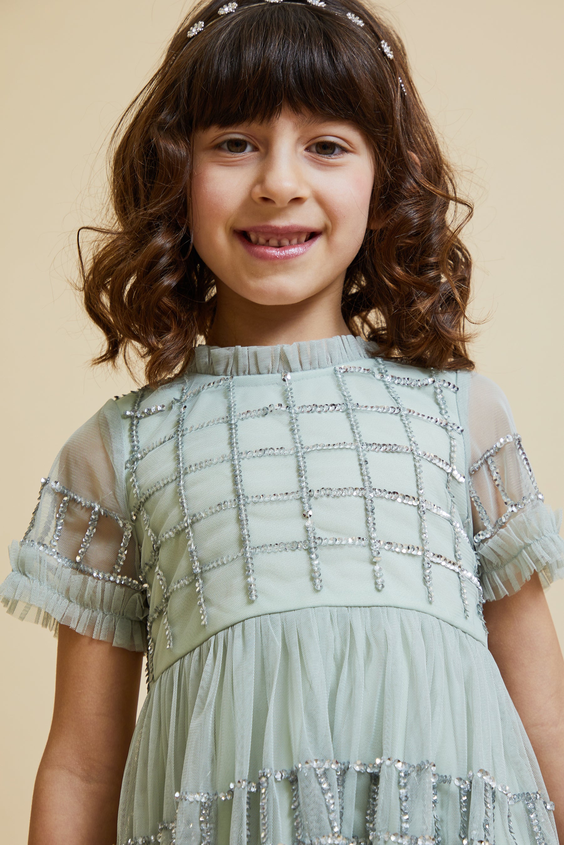 River Seafoam Sequin Dress – Frock and Frill