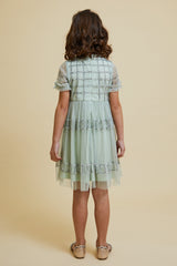 River Seafoam Sequin Dress