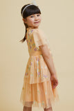 Josie Almond Daisy Embroidered Dress