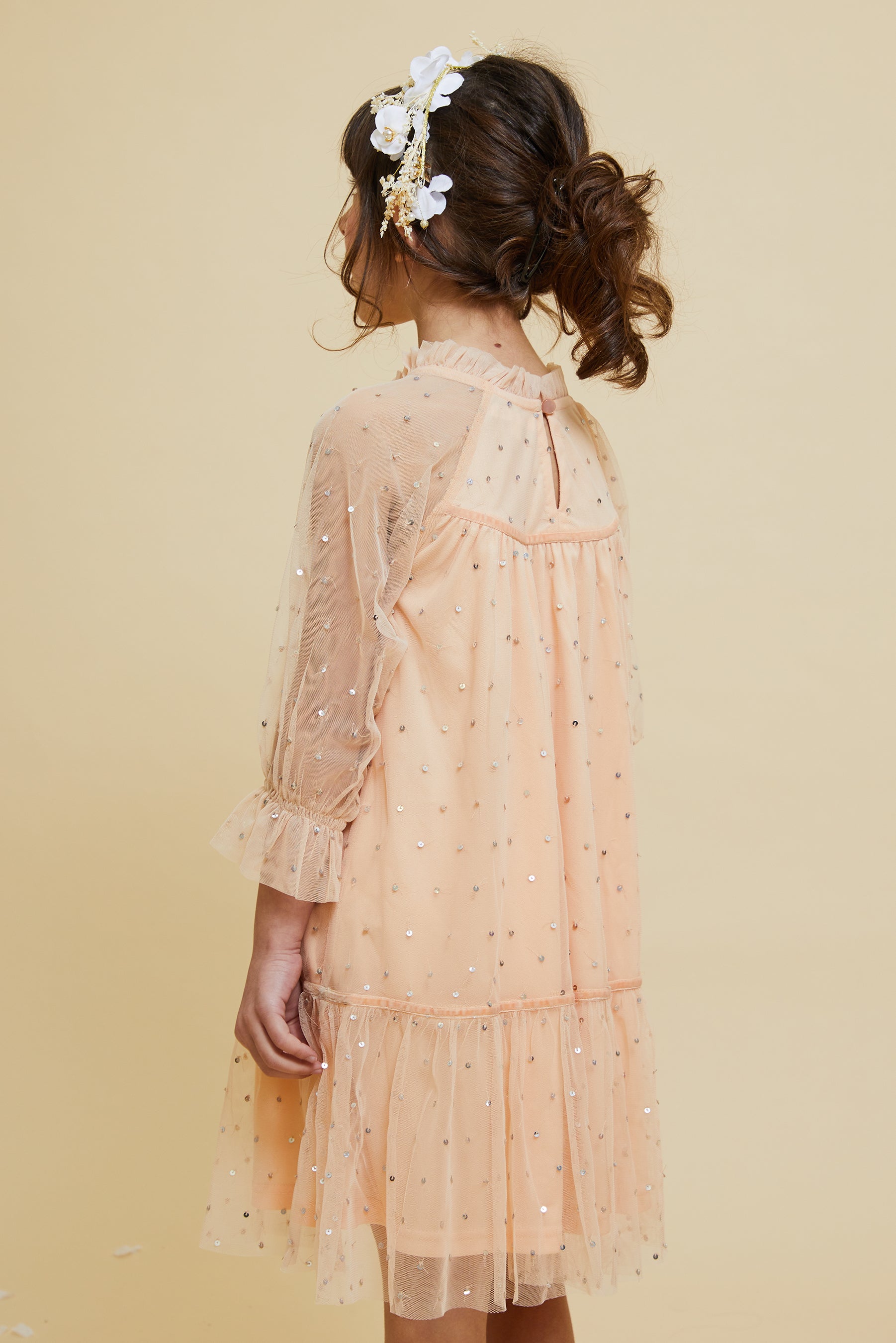 sequin smock dress In The Style Sequin Smock Dress