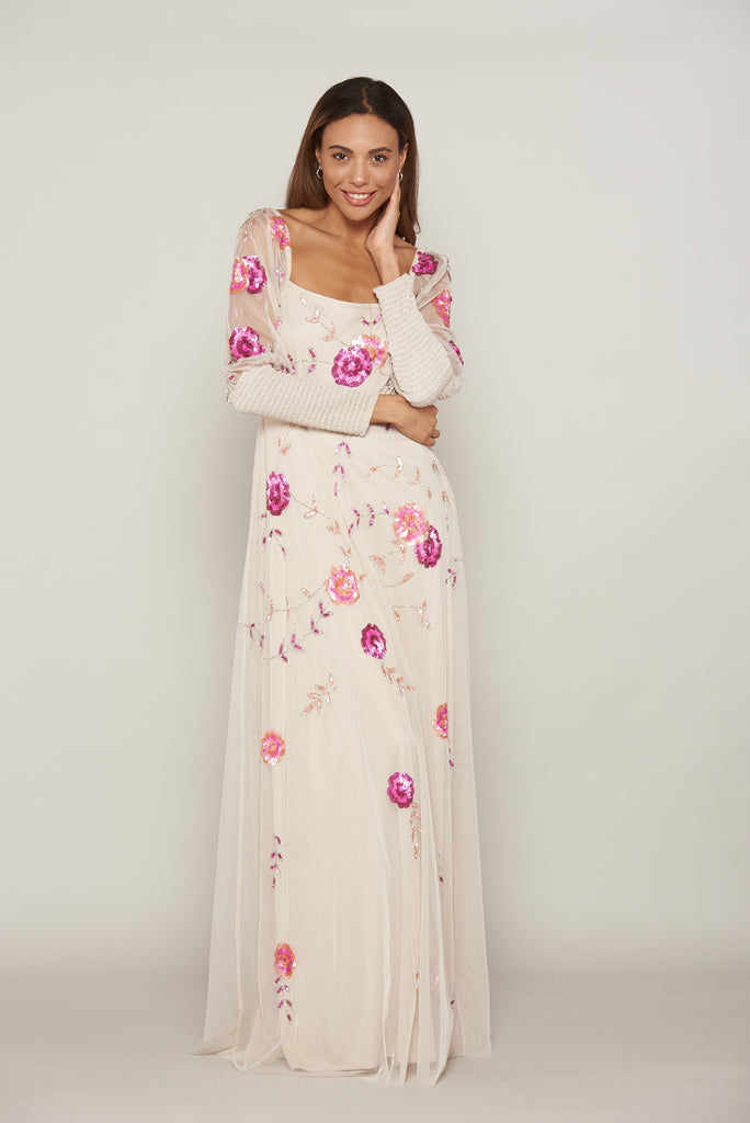 Azalea Floral Embellished Dress