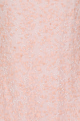 Carolyn Sequin Maxi Dress in Blush