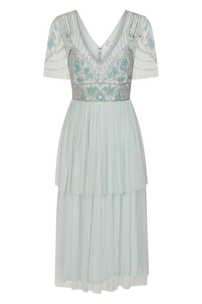 Cornelie Dress with Embellished Bodice
