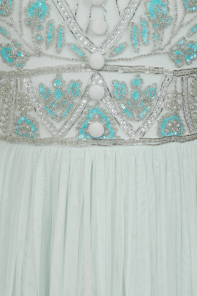 Cornelie Dress with Embellished Bodice