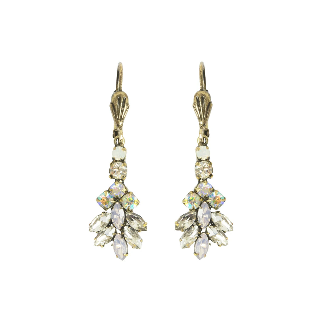Leaf Stone Earrings - Lovett and Co.