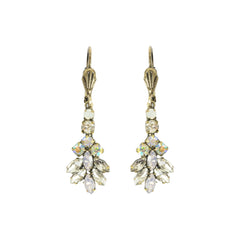 Leaf Stone Earrings - Lovett and Co.