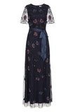 Lunaria Floral Embellished Maxi Dress