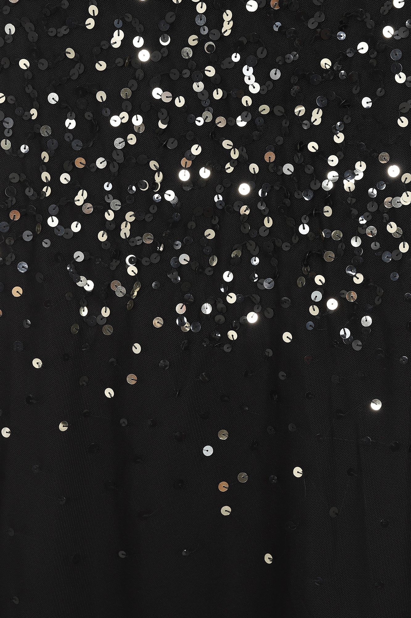 Matilda Sequin Maxi Dress in Black