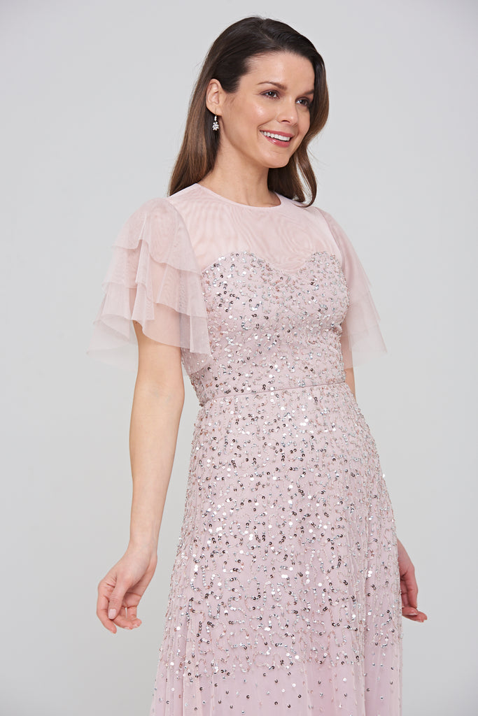 Penelope Sweetheart Sequin Midi Dress [FINAL SALE/CLEARANCE]* – Frock ...