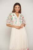 Poppy Floral Embroidered Dress [FINAL SALE/CLEARANCE]*