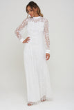 Willow White Embellished Maxi Dress